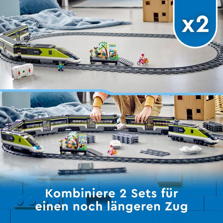Produktbild LEGO Personen-Schnellzug (60337, LEGO City, LEGO Powered UP)