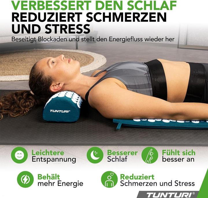 Immagine prodotto Tunturi Akupressur-Matte und -Kissen