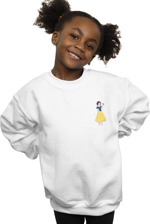 Actual product image Disney Princess Girls Snow White Chest Sweatshirt (152, 158)