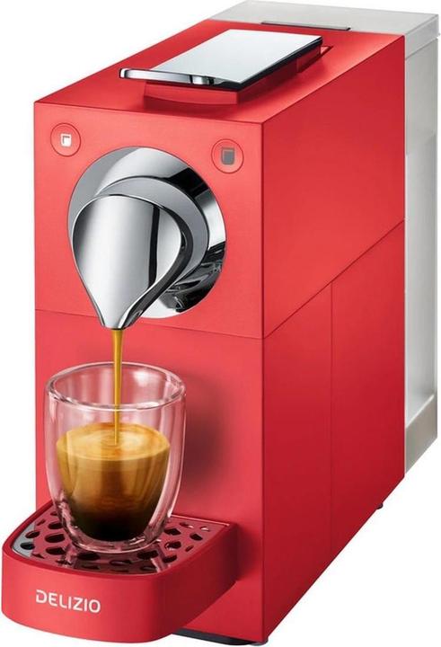 Delizio Kapselmaschine Una Cherry Red, Kaffeeart: Delizio-Kapseln (Delizio)