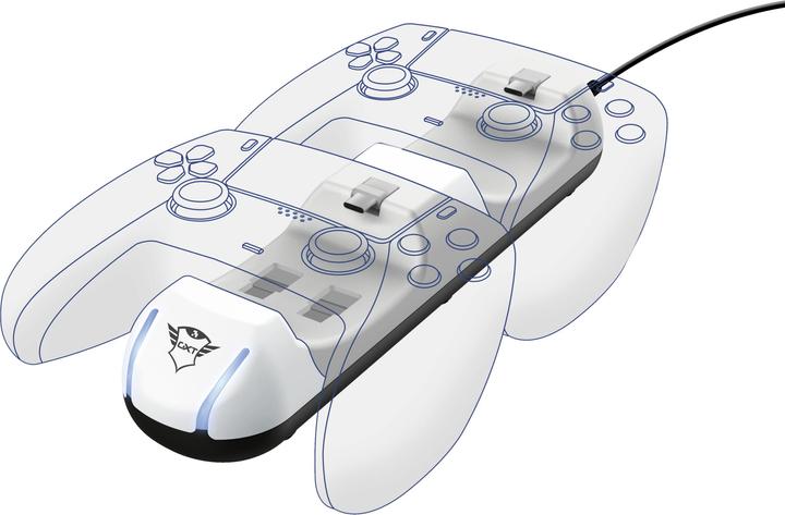 Produktbild Trust Controller Ladestation GXT 251 Duo für PS5 (PS5)