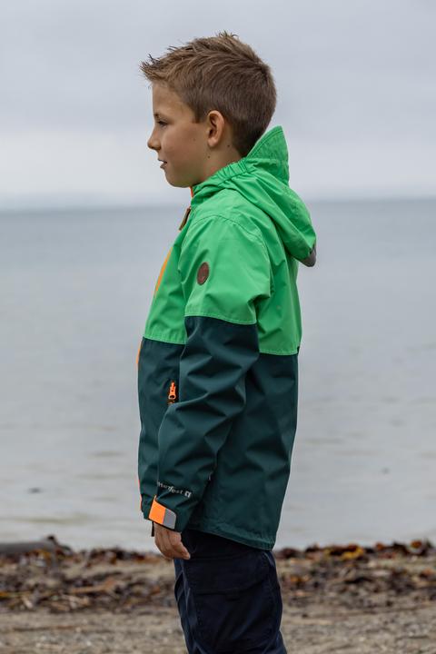 Image du produit Rukka Veste de pluie pour enfants Puck peacock (128)