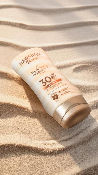 Image du produit Hawaiian Tropic Hydratation de la soie (Crème solaire visage, SPF 30, 180 ml, 222 g)