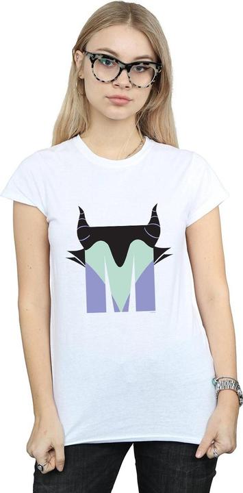 Actual product image Disney Womens/Ladies Alphabet M Is For Maleficent Cotton T-Shirt (L)