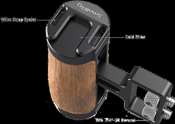 Produktbild SmallRig Wooden Mini Side Handle (1/4Ó-20 Screws) 2913 (Diverse)