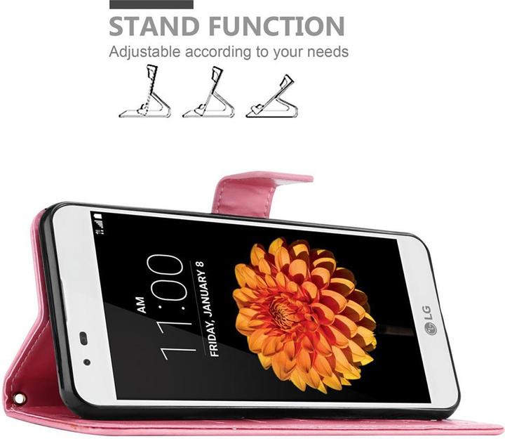 Produktbild Cadorabo Flower Book Cover (LG K7)
