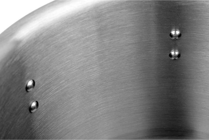 Actual product image Yato Stainless Steel Cooking Pot High With Lid 28x28 17l (28 cm, Pot, Stainless steel)