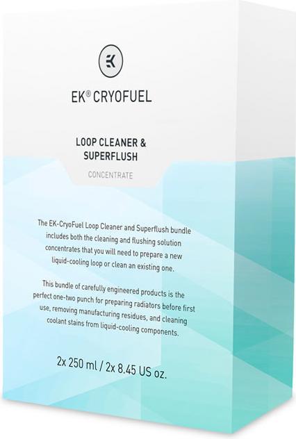 Image du produit EKWB EK Waterblocks EK-CryoFuel Loop Cleaner + Superflush concentré (250 ml, Concentré)