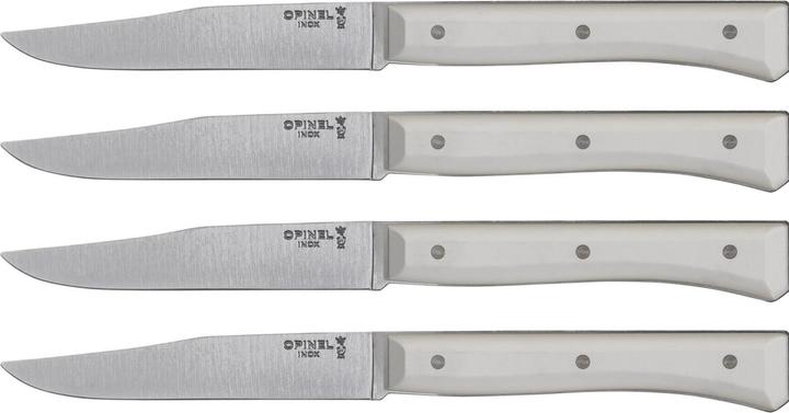 Image du produit Opinel Facette blanche, lisse, boîte de 4 (4 pièce(s), Couteau)