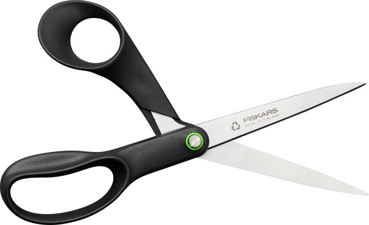 Actual product image Fiskars Scissors recycling 21cm 1074547 black, right-handed (21 cm)