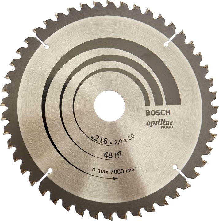 Produktbild Bosch Professional Zubehör PRO Wood Kreissägeblatt, 216 x 2 x 30 mm