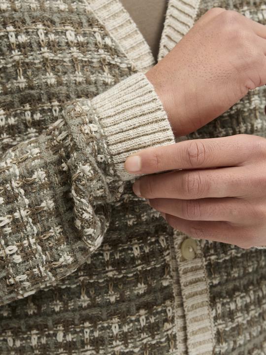 Produktbild Jack & Jones All Over Print Strickjacke Strickjacke (S)