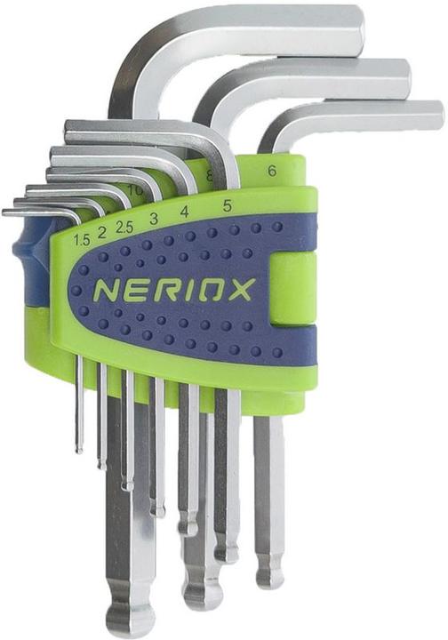 Actual product image Neriox Hex key set with ball head short