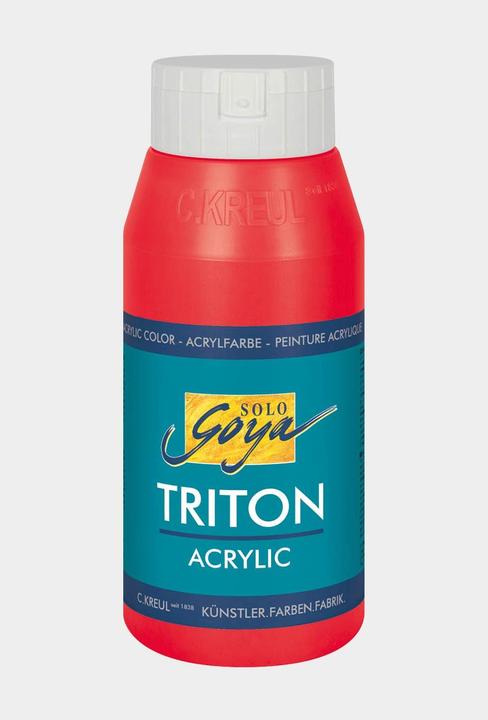 Actual product image Solo Goya Triton Acrylic (Cherry red, 750 ml)