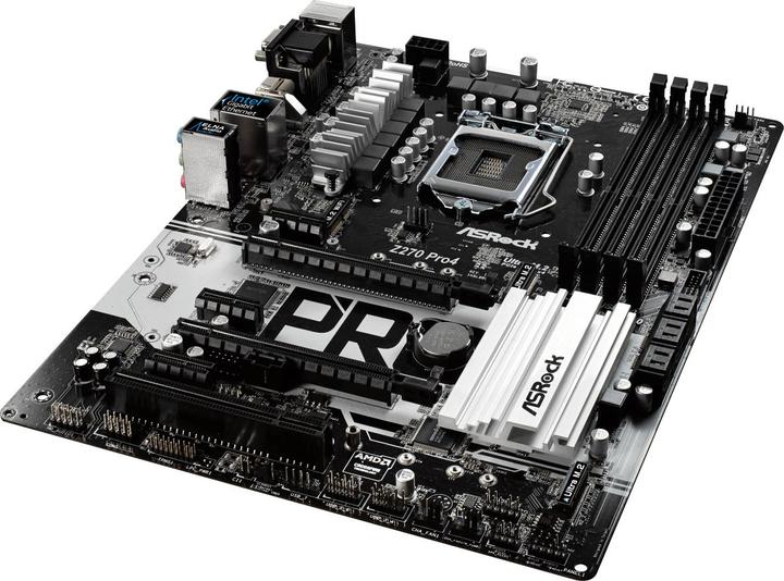 Actual product image AsRock Z270 Pro4 (LGA 1151, Intel Z270, ATX)