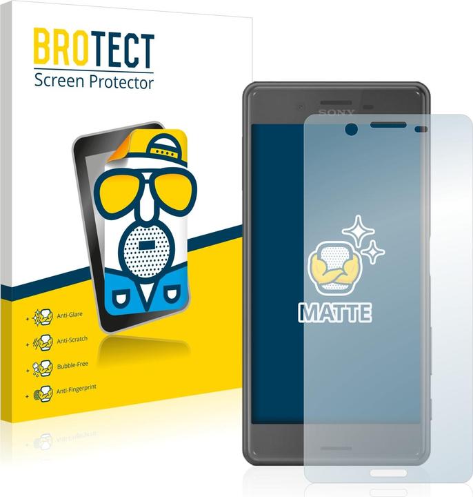 Productafbeelding BROTECT Antireflecterende schermbeschermer mat (2 Stuk, Xperia X Prestaties)