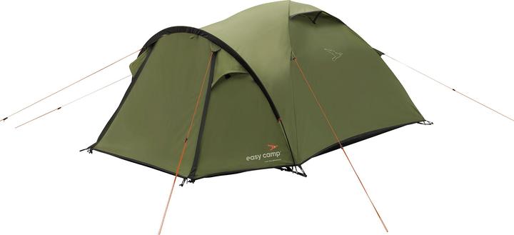 Easy Camp Kuppelzelt Setesdal 3 (olivgr?n, mit Tunnel-Vorbau, Modell 2025) (Dome tent, 3.70 kg, 3 persons)