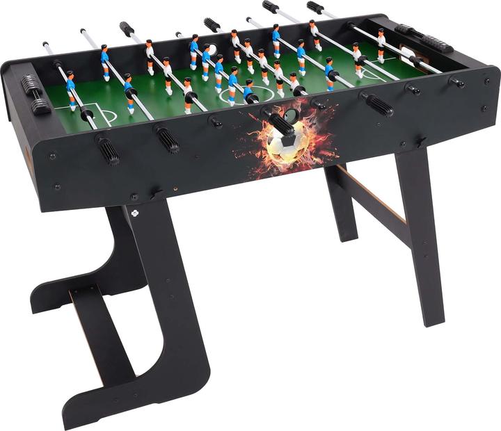 Schwarz Fussballmotiv