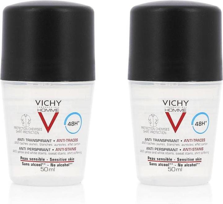 Produktbild Vichy 2er-Set Deodorants 48H - 2 x 50 ml (Roll-on, 50 ml)
