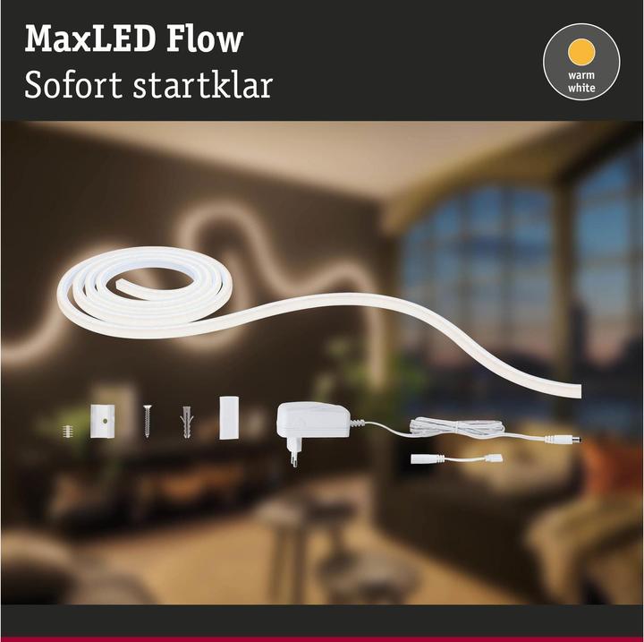 Actual product image Paulmann MaxLED Flow Stripe Set (Warm white, 150 cm, Indoor)