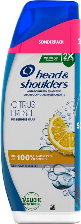 Actual product image Head & Shoulders Citrus Fresh (600 ml, Liquid shampoo)