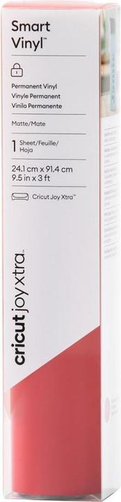 Produktbild Cricut Vinylfolie Joy Xtra Smart permanent 24.1 x 91.4 cm, Rot