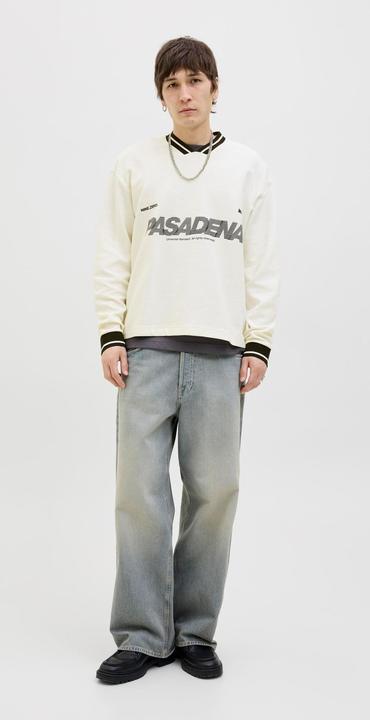 Produktbild Jack & Jones Jcohorizon Sports Print Sweat Ls V-Neck (XL)