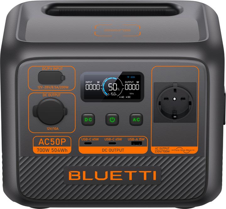 Image du produit Bluetti AC50P (504 Wh, 6.90 kg)