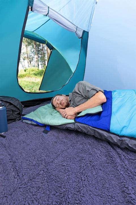 Productafbeelding Bestway 2-in-1 slaapzak Wanderlite™ met geïntegreerd, opblaasbaar slaapmatje 203 x 75 x 9 cm (198 cm)