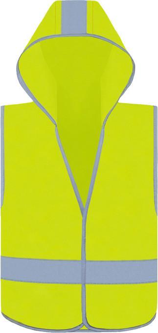 Actual product image Korntex Children's waistcoat with hoodie (XS, S)