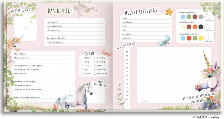 Image du produit Schulfreunde - EINHORN (Allemand, Éditions PAPERISH, Pia Loewe, 2023)