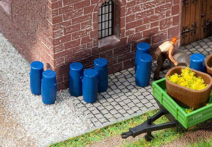 Produktbild Faller 9 Plastikfässer