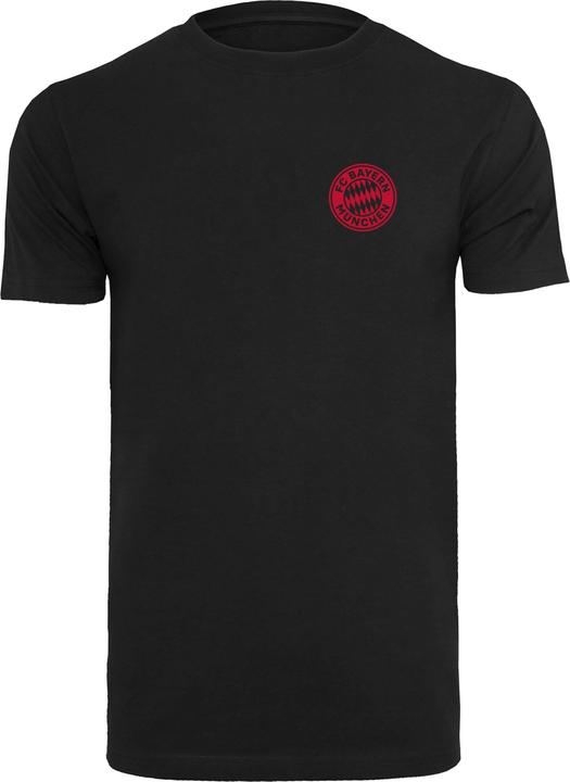 Actual product image FC Bayern München Logo Red T-Shirt Round Neck - 115365 (5XL)