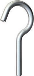 Actual product image OBO Bettermann 915 3.9x60 G Ceiling hook w.wood screw thread 3.9x60mm 3450066 (100 Screws per piece)