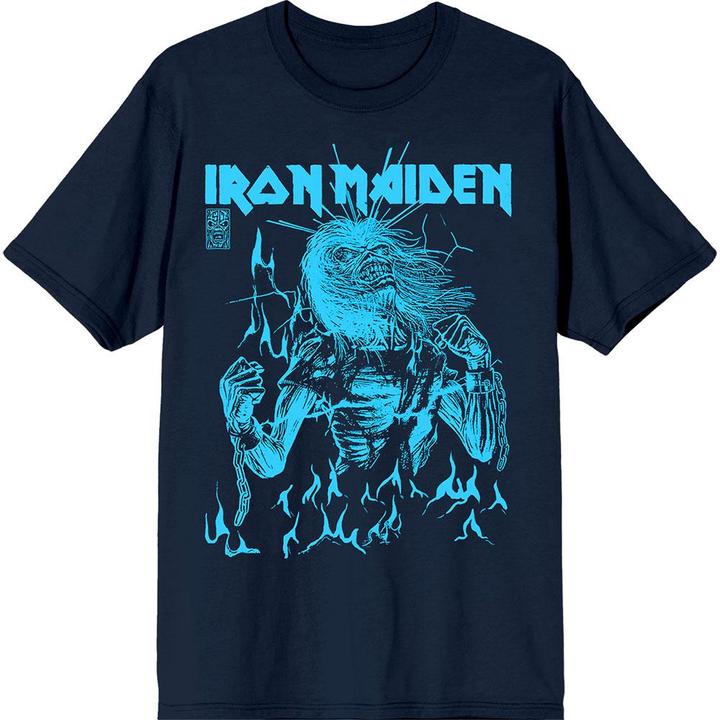Produktbild Iron Maiden 50 Life After Death Flames TShirt (S)