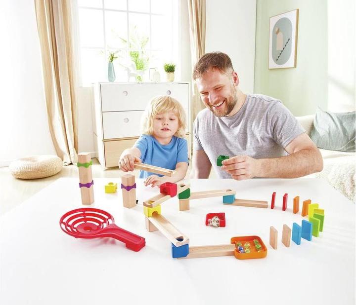 Produktbild Hape Zweispurige Murmelbahn