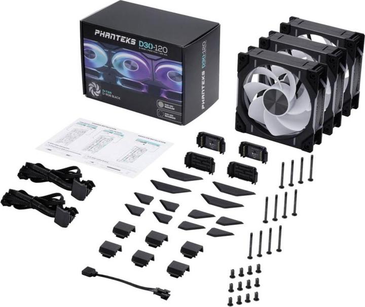 Produktbild Phanteks D30 Reverse Airflow (120 mm, 3 x)