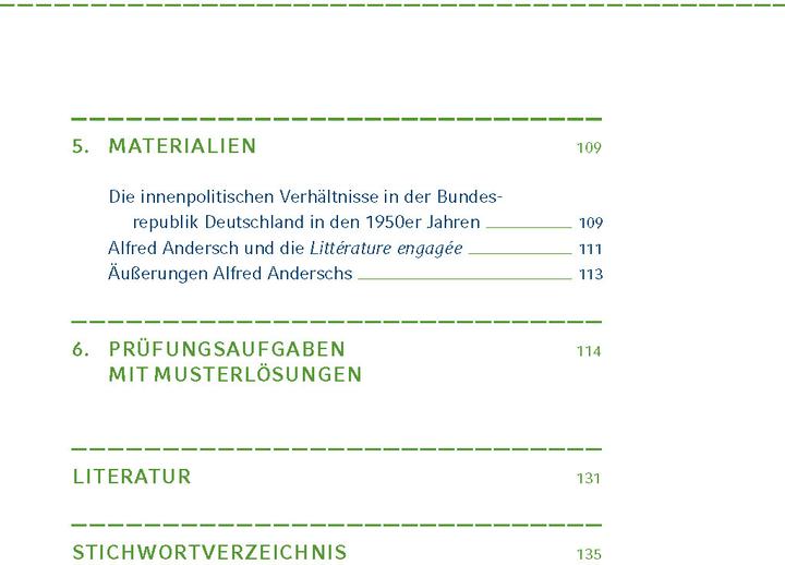 Produktbild Sansibar oder der letzte Grund (Deutsch, Alfred Andersch, 2013)
