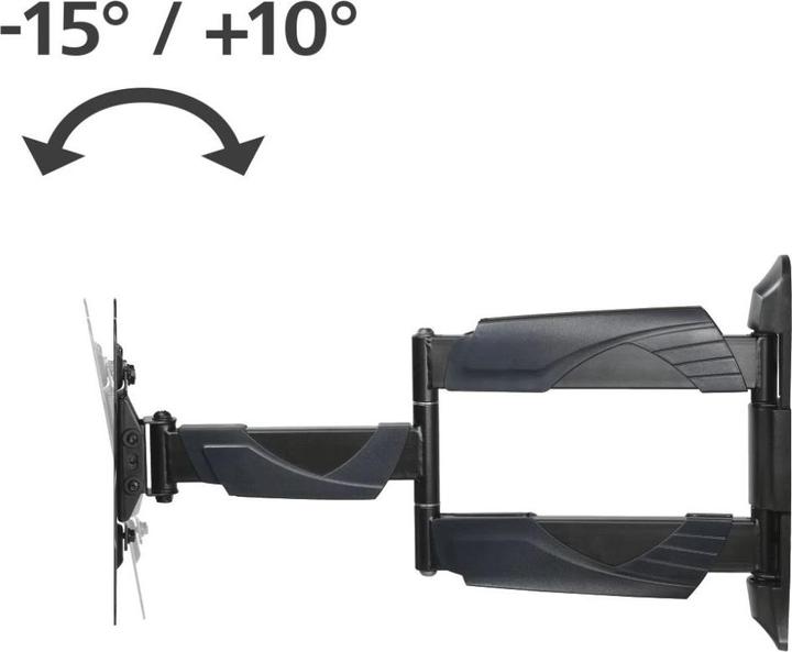 Produktbild Hama TV-Wandhalterung, schwenkbar, neigbar, ausziehbar, 165 cm (65") bis 35 kg (Wand, 65", 35 kg)