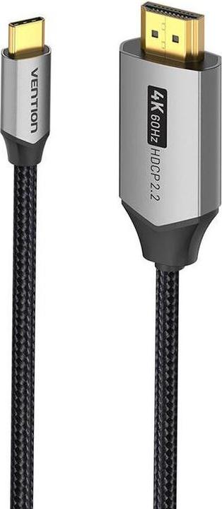 Produktbild Vention USB-C to HDMI Cable 2m CRBBH (Black) (2 m, HDMI)