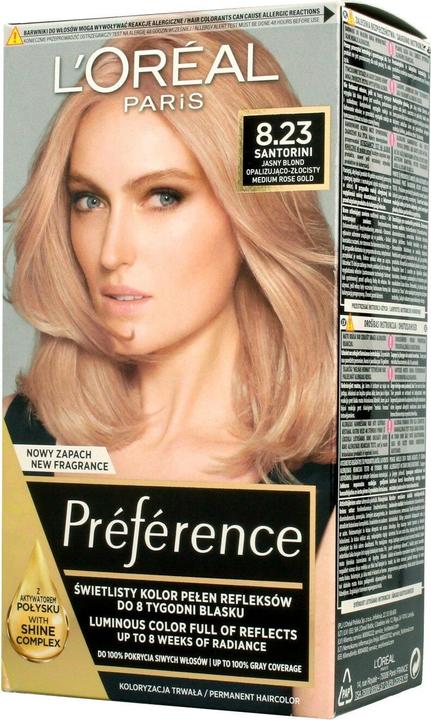 L'Oréal Paris Preference (8.23 Medium Rose Gold)