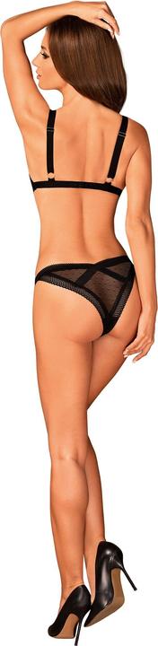 Produktbild Obsessive Estiqua Bra - Black (M/L, Einzelpack)