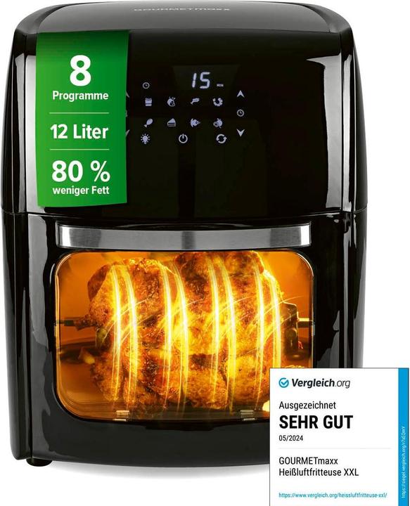 Produktbild Gourmetmaxx Heissluft-Fritteuse