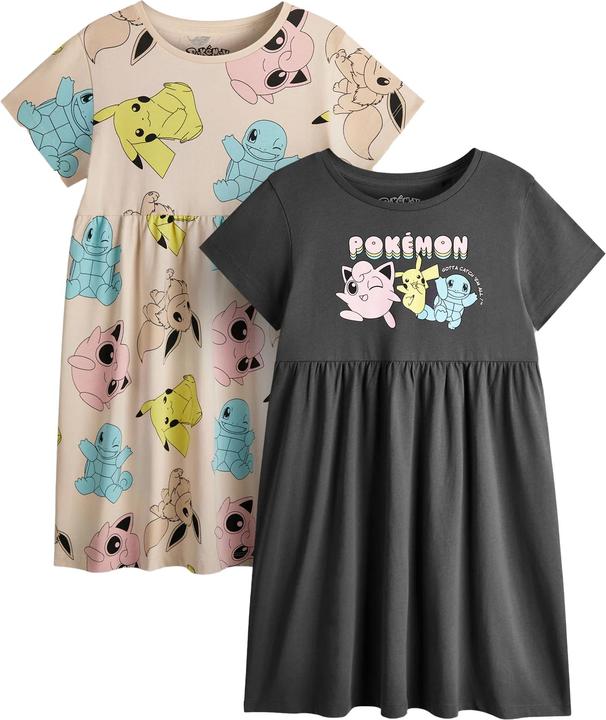 Pokémon Kleid Mädchen(2erPack)