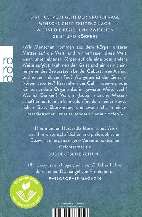 Actual product image Die Illusion der Gewissheit (German, Siri Hustvedt, 2020)