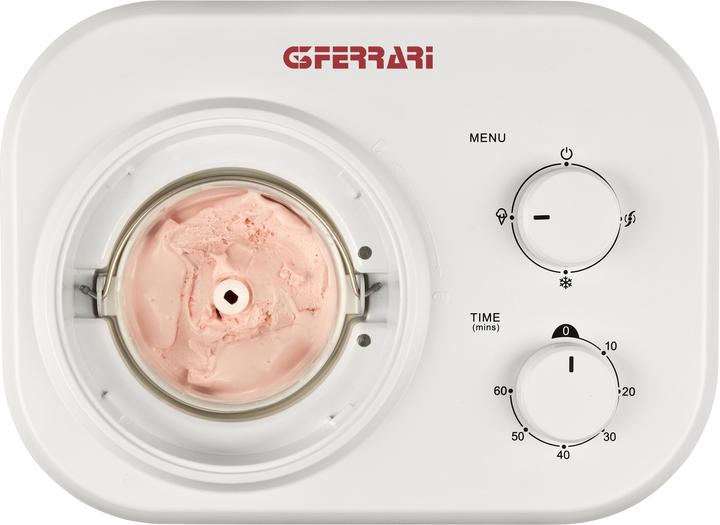 Actual product image G3 Ferrari NEVE Compressor ice cream maker 1 L 100 W White