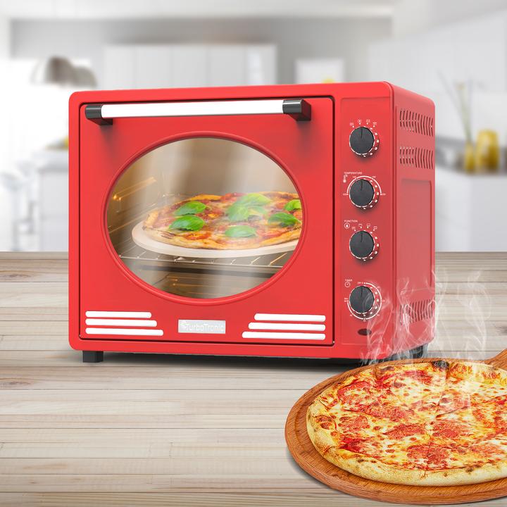Actual product image TurboTronic By Z-Line Mini oven Red