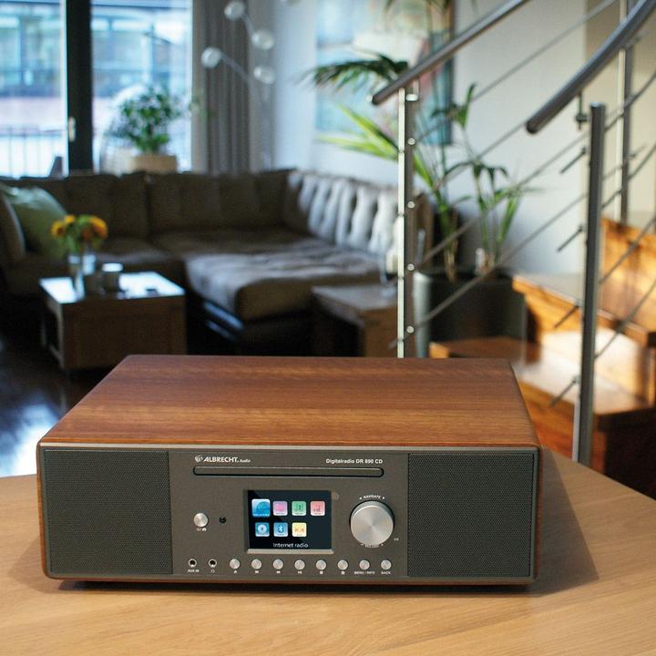 Actual product image Albrecht Dr 890 CD (Web radio, DAB+, Bluetooth, Wi-Fi)