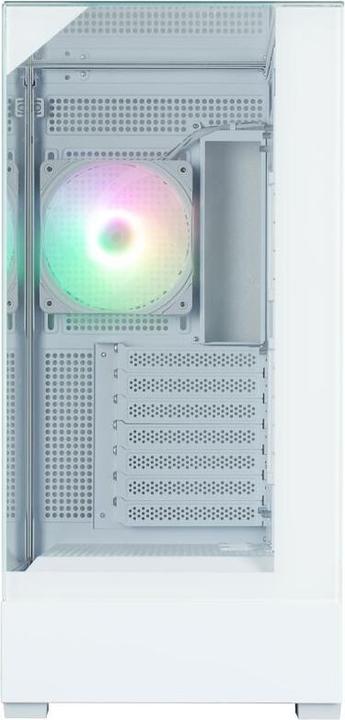 Actual product image Zalman Boitier Moyen Tour ATX P40 Prism RGB avec panneaux vitrés (Blanc) (Mini-ITX, ATX)