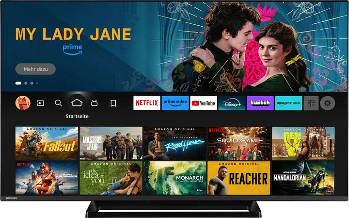 Produktbild Toshiba 50 Zoll Fernseher Fire TV (4K UHD Smart TV, Dolby Vision HDR, Triple-Tuner, Alexa Built-In) (50", LCD, 4K)